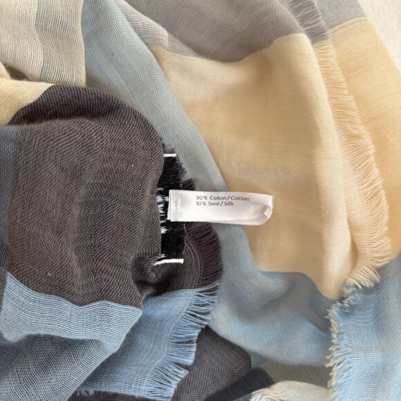 Traits Paris Silk and Cotton Scarf - Picture 5 of 5